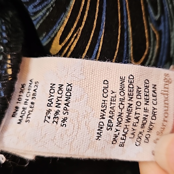 Elegant Patterned Women's Pants - Picture 7 of 10